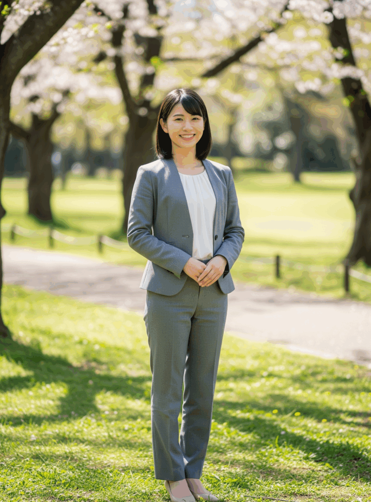 Youtopiaで可能性を広げる挑戦をした女性社員(または転職者)のインタビュー写真。女性比率5割のフラットな社風を象徴。